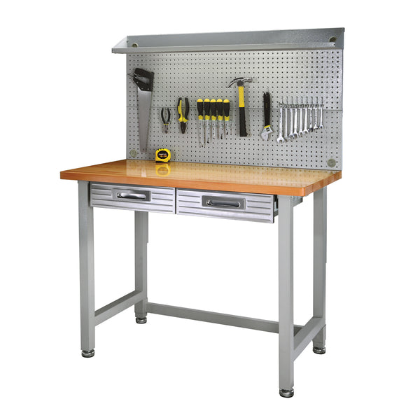 UltraHD® Werkbank mit Lochwand und Hakensortiment
