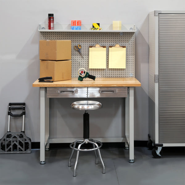 UltraHD® Werkbank mit Lochwand und Hakensortiment