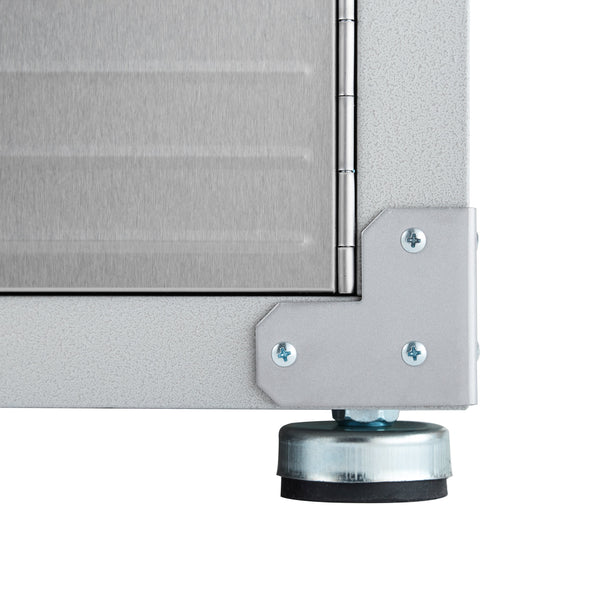 Close up of corner feet