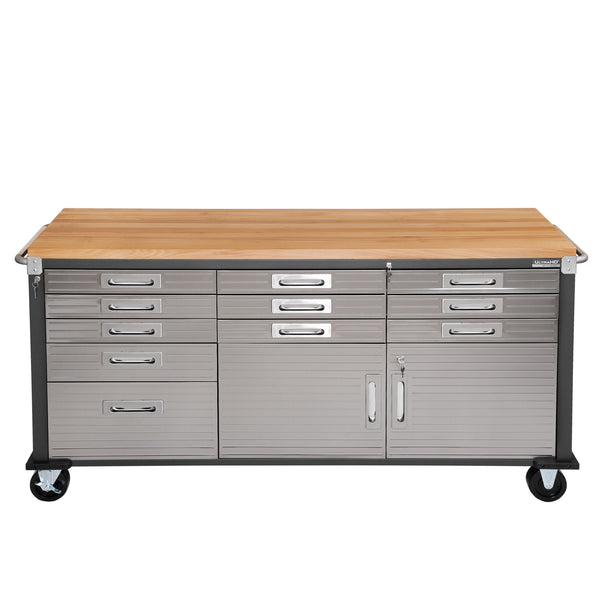 UltraHD® Fahrbare Werkbank mit 11 Schubladen