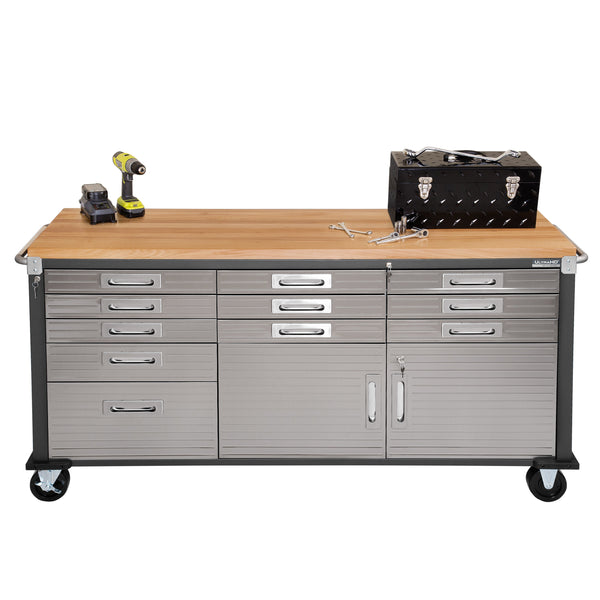 UltraHD® Fahrbare Werkbank mit 11 Schubladen